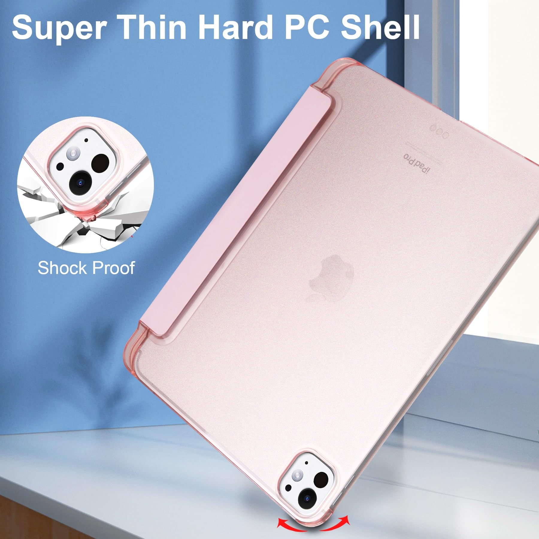 Amazon.co.jp: iPad Pro 11インチ用ケース 2024 (M4 第5世代)用 スリム